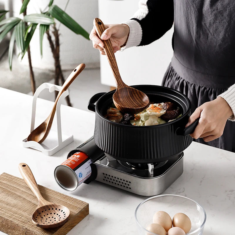 EcoChef 7-Piece Wooden Cooking Utensil Set