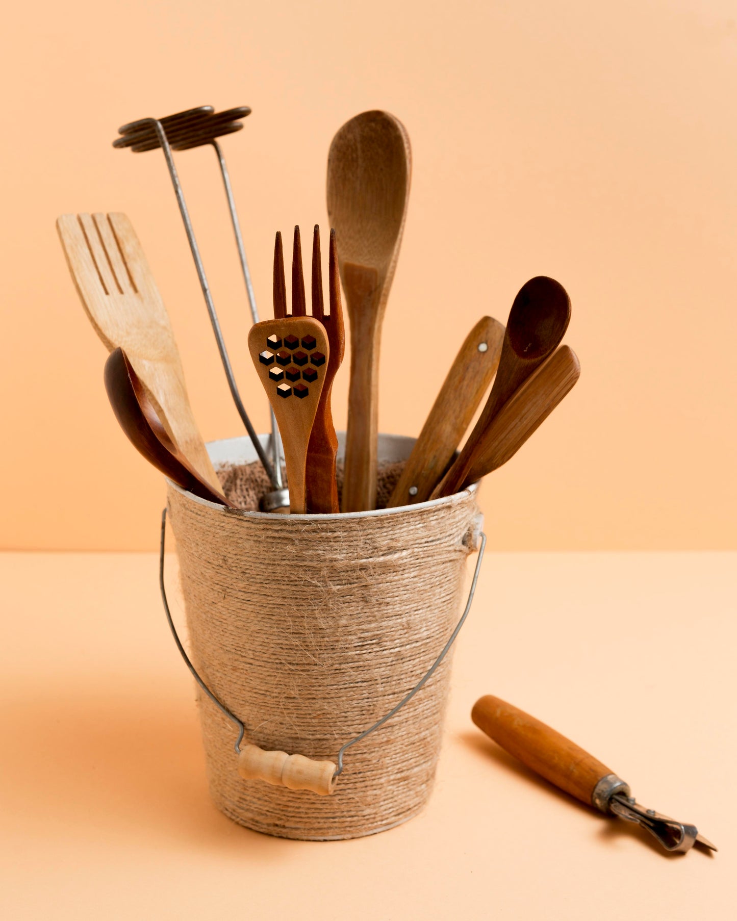 EcoChef 7-Piece Wooden Cooking Utensil Set