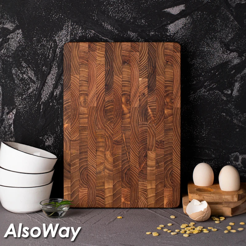 TeakCraft Compact Wooden Chopping Board