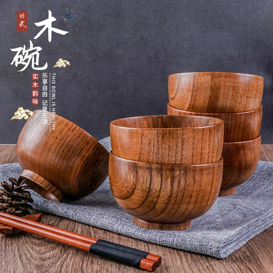 ZenWood 6" Jujube Wooden Bowl