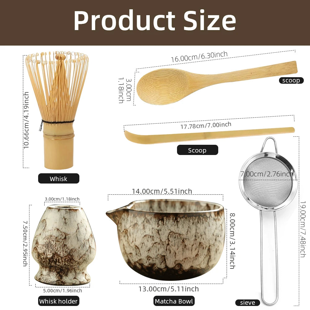 ZenBrew 7-Piece Matcha Tea Ceremony Set