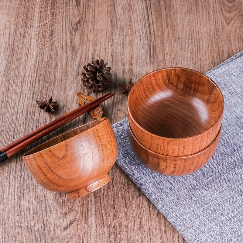 ZenWood 6" Jujube Wooden Bowl