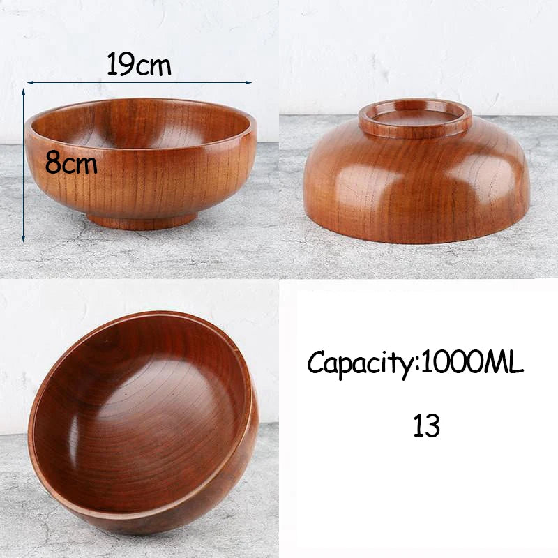 ZenWood 6" Jujube Wooden Bowl