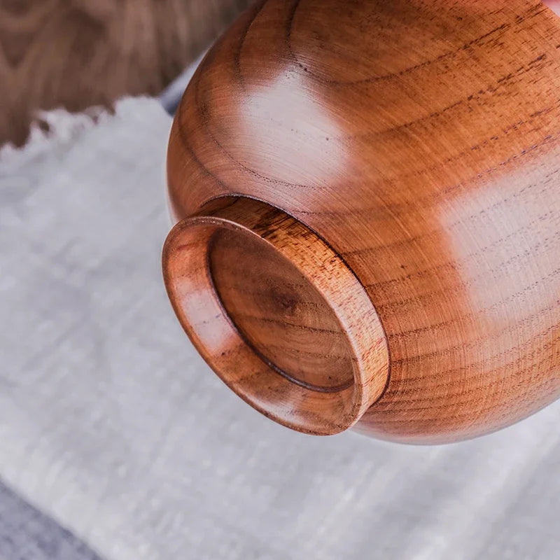ZenWood 6" Jujube Wooden Bowl