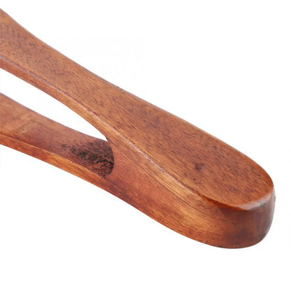 EcoGrip Wooden Food Tongs