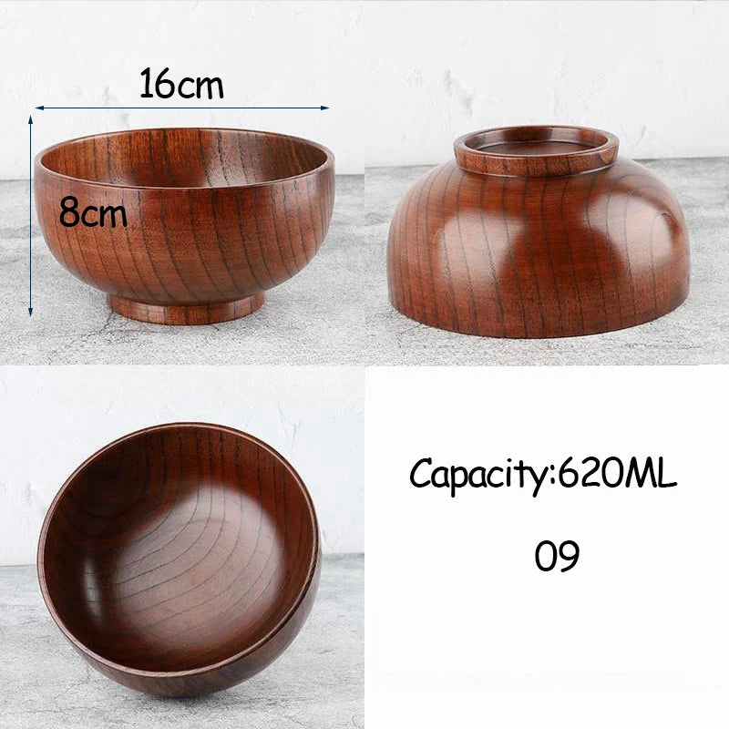 ZenWood 6" Jujube Wooden Bowl